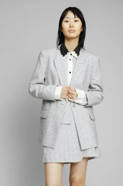 Sussima Blazer, Grå, 44