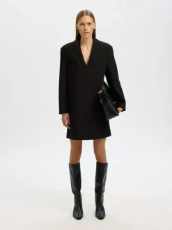 Sylvie Relaxed Kjole, Black, 36