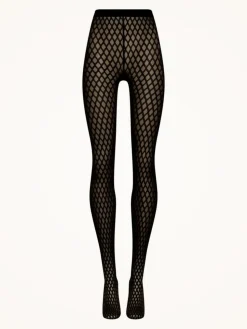 Sylvie Strømpebukser, Black/Black, XS