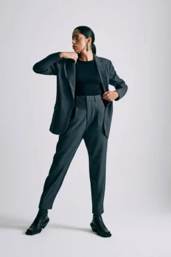 Tailor Blazer, Med. Grey Melange, XL