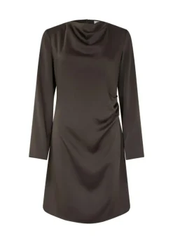 Tailormd LS Kjole, Seal Brown, XS