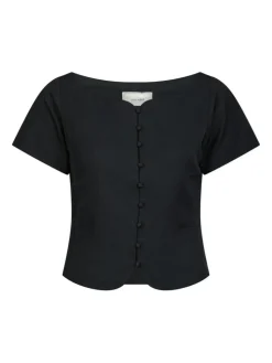 Tango Structure Top, Dark Navy, 40