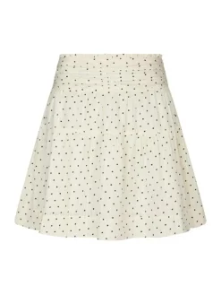Tarrow Dot Nederdel, Creme, 36