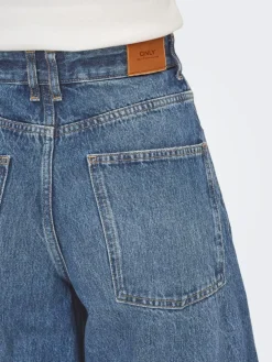 Taylor Barrel Jeans, Dark Blue Denim, XS/L32