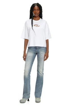 T-Buxt Crop T-shirt, Bright White, M