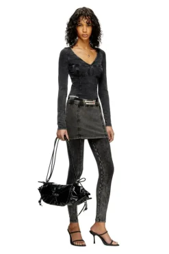 T-Elin Bluse, Black, XL