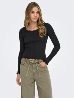 Tenna Bluse, Black, M