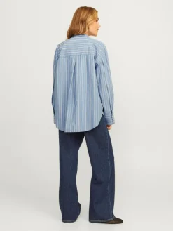 Tessa Poplin Skjorte, Coronet Blue, S