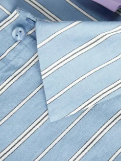 Tessa Poplin Skjorte, Coronet Blue, S