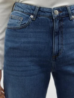 Tessa Wide Jeans, Medium Blue Denim, W31/L32