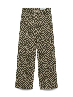 Tessa Wide Jeans, Silver Mink, W29/L32