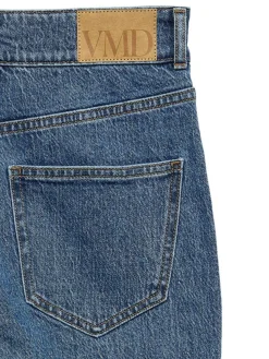 Tessa Wide Pocket Jeans, Medium Blue Denim, W30/L34