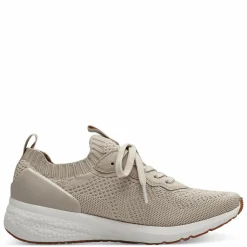 Textile Sneakers, Ivory Metallic, 37