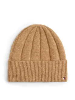 TH Flag Fluffy Beanie, Safari Canvas