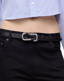 The Dual Bælte, Black/Silver, S/M