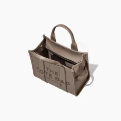 The Leather Small Tote Bag, Cement