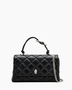 The Quilted Dual Convertible Skuldertaske, Black