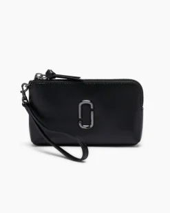 The Snapshot Wristlet Pung, Black