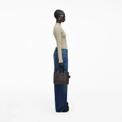 The Traveler Mini Tote Bag Håndtaske, Ganache