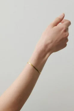 Thelma Armbånd, Gold Plated, 15-18 cm