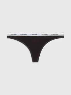 Thong, Black, S