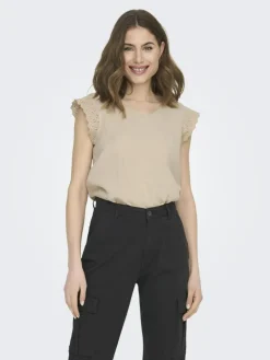 Thyra Top, Oxford Tan, M