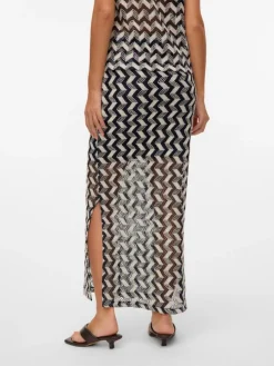 Tikka Hæklet Nederdel, Navy Blazer, M