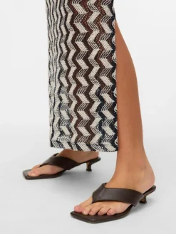 Tikka Hæklet Nederdel, Navy Blazer, M