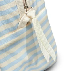 Toilettaskesæt, White/Blue Stripe