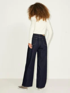 Tokyo Wide Jeans, Dark Blue Denim, W24/L32