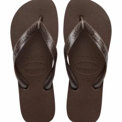 Top Tiras Sandaler, Dark Brown, 39/40