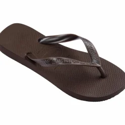 Top Tiras Sandaler, Dark Brown, 39/40