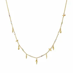 Toutsi Halskæde, Guld, 45 cm