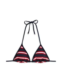 Triangle Bikinitop, New Preppy Stripe Navy, XL