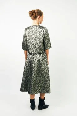 TrineLL Kort Jakke, Silver, S