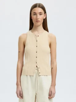 Trixie Knit Top, Birch, L