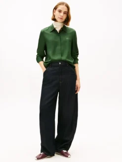 Twill Regular Skjorte, National Forest, 40