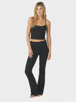 Ulianna Leggings Bukser, Black, 38