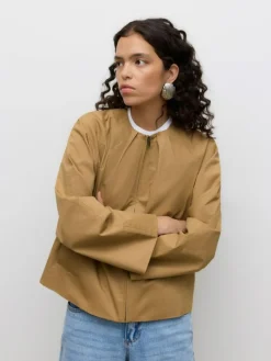 Vera Bomber Jakke, Kelp, 38