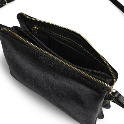 Vera Crossbody, Black/Gold