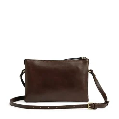 Vera Crossbody Taske, Dark Brown