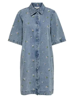 Vera-Bella Denimkjole, Light Blue Denim, M