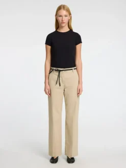 Vera-Rita Wide Bukser, Island Fossil, 34