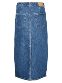 Veri Denimnederdel, Medium Blue Denim, M