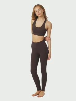 Vesta Leggings, Chocolate Brown, 42