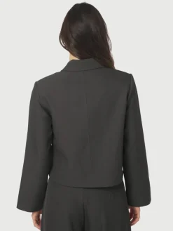 Vianney Structure Jakke, Dark Grey, 38