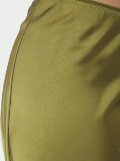 Vicky Heavy Sateen Nederdel, Sage Green, 42