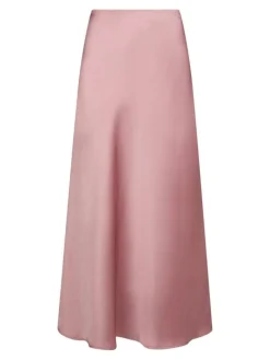 Vicky Heavy Sateen Nederdel, Evening Rose, 36