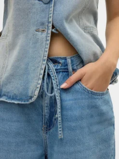 Villa Bermuda Denimshorts, Light Blue Denim, L