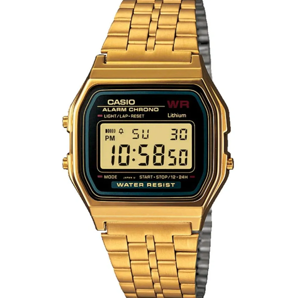 Vintage A159WGEA-1EF Digitalur, Gold, 33 mm